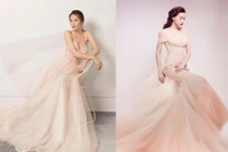 Vợ sắp cưới của Cường đô la liên tục “thả thính” váy cưới