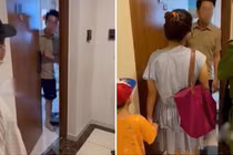 Vợ mời công an đi cùng để bắt quả tang chồng sống chung với nhân tình