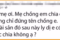 Nàng dâu thắc mắc đất chồng được mẹ cho liệu có được hưởng khi ly hôn