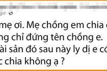 Nàng dâu thắc mắc đất chồng được mẹ cho liệu có được hưởng khi ly hôn