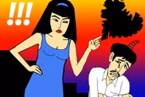 Nỗi khổ của ông chồng sợ vợ “một phép“