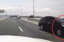 Video: Ô tô con đi ngược chiều kiểu 'giết người' trên cao tốc Hải Phòng - Quảng Ninh