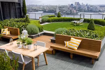 Ý tưởng thiết kế vườn trên sân thượng tuyệt đẹp