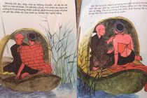 Phụ huynh bức xúc vì sách thiếu nhi đề cập cô gái ve vãn nhà sư