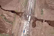 Xuất hiện rãnh nứt khổng lồ, bằng chứng châu Phi bắt đầu tách làm hai