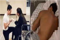 Hồ Ngọc Hà mếu máo khi Kim Lý bị cướp trắng trợn