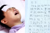 Bức thư của con gái bị bạch cầu gửi bố lay động cộng đồng mạng