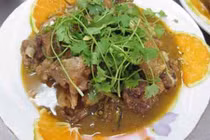 Vịt nấu cam - Món ăn lạ miệng