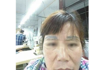 Người phụ nữ được xăm lông mày hẳn 4 hàng