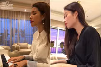 Lý do Hoa hậu Phạm Hương bất ngờ bán cây đàn piano kỷ niệm