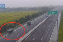 Lái xe ngược chiều trên cao tốc, nữ tài xế nhận "cái kết đắng”