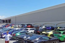 Video: Chiêm ngưỡng dàn siêu xe gần 70 chiếc bị cảnh sát thu giữ