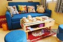 Căn hộ 17m2 sặc sỡ của diễn viên hài Minh Tít