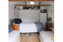 Cải tạo nhà kho ẩm thấp 18m2 thành căn hộ cho 2 người ở