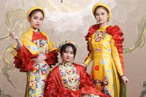 Nữ sinh đưa lịch sử Việt Nam lên những mẫu thiết kế thời trang