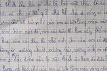 Cười ngất với bài văn tả cún cưng của cô bé tiểu học