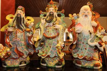 Mẹo đặt tượng Phúc - Lộc - Thọ để Thần Tài gõ cửa đầu năm