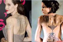 Ý nghĩa của gần 20 hình xăm trên cơ thể Angelina Jolie