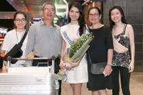 Thuỳ Dung mang 140kg hành lý sang Nhật dự thi Miss Internation