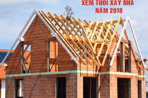 Tuổi nào làm nhà năm Mậu Tuất 2018 là đẹp nhất?