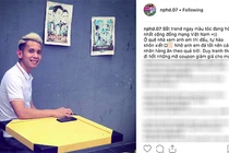 Hồng Duy Pinky bắt kịp trend tóc bạch kim, tiện thể bán hàng luôn