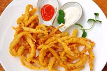 Video: Cá ngần tẩm bột chiên chất lừ, giòn tan