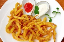 Video: Cá ngần tẩm bột chiên chất lừ, giòn tan