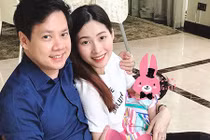 Ông xã Đặng Thu Thảo chia sẻ niềm hạnh phúc bên thiên thần nhỏ