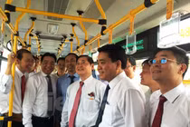 Khai trương tuyến xe buýt đến sân bay Nội Bài, giá vé 30.000 đồng