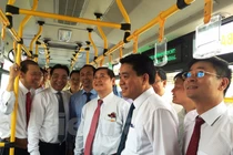 Khai trương tuyến xe buýt đến sân bay Nội Bài, giá vé 30.000 đồng