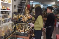 Thị trường quà tết sôi động 