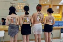 Video: Công ty BĐS vẽ căn hộ mẫu lên 4 cô gái bán khỏa thân để quảng cáo