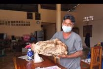 Đi dạo biển va phải thứ kỳ quái, nào ngờ vớ bẫm báu vật