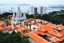 Cận cảnh kiến trúc chùa Việt trên đỉnh Ba Đèo