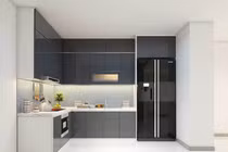 Mẫu nhà bếp hiện đại được ưa chuộng ở cả nông thôn lẫn thành thị