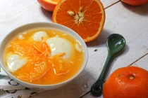 Hướng dẫn làm món chè cam tào phớ khiến bé thích mê