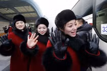 Ngắm vẻ đẹp đoàn mỹ nữ Triều Tiên đang "đại náo" Hàn Quốc