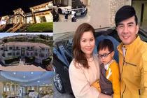 Ngắm biệt thự xa hoa lộng lẫy của Đan Trường ở đất Mỹ