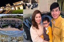 Ngắm biệt thự xa hoa lộng lẫy của Đan Trường ở đất Mỹ