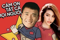 Sao Việt "đỡ không nổi" khi bị chế ảnh với Bùi Tiến Dũng