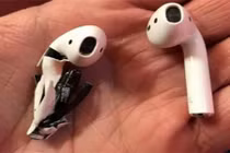Hoảng hồn vì tai nghe Apple Airpods đắt tiền bất ngờ phát nổ