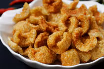 Bì heo chiên giòn xóc muối ớt