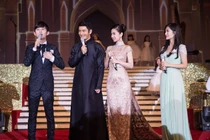 Ba đôi vợ chồng dự lễ cưới của Huỳnh Hiểu Minh đều chia tay