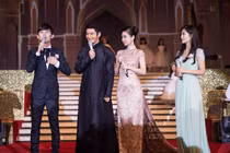 Ba đôi vợ chồng dự lễ cưới của Huỳnh Hiểu Minh đều chia tay