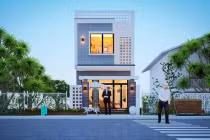 Nhà ống 2 tầng với 400 triệu đầy đủ công năng, ai cũng xuýt xoa