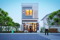 Nhà ống 2 tầng với 400 triệu đầy đủ công năng, ai cũng xuýt xoa