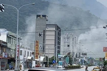 Video: Động đất mạnh nhất trong năm tấn công Đài Loan, Trung Quốc