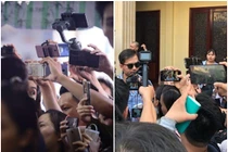 Đám đông lũ lượt kéo tới lễ tang cố nghệ sĩ Anh Vũ livestream