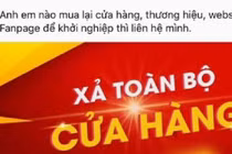 Hàng loạt cửa hàng kinh doanh đóng cửa trả mặt bằng