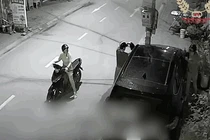 Video: trộm vặt sạch gương ô tô chỉ trong vòng 5 giây